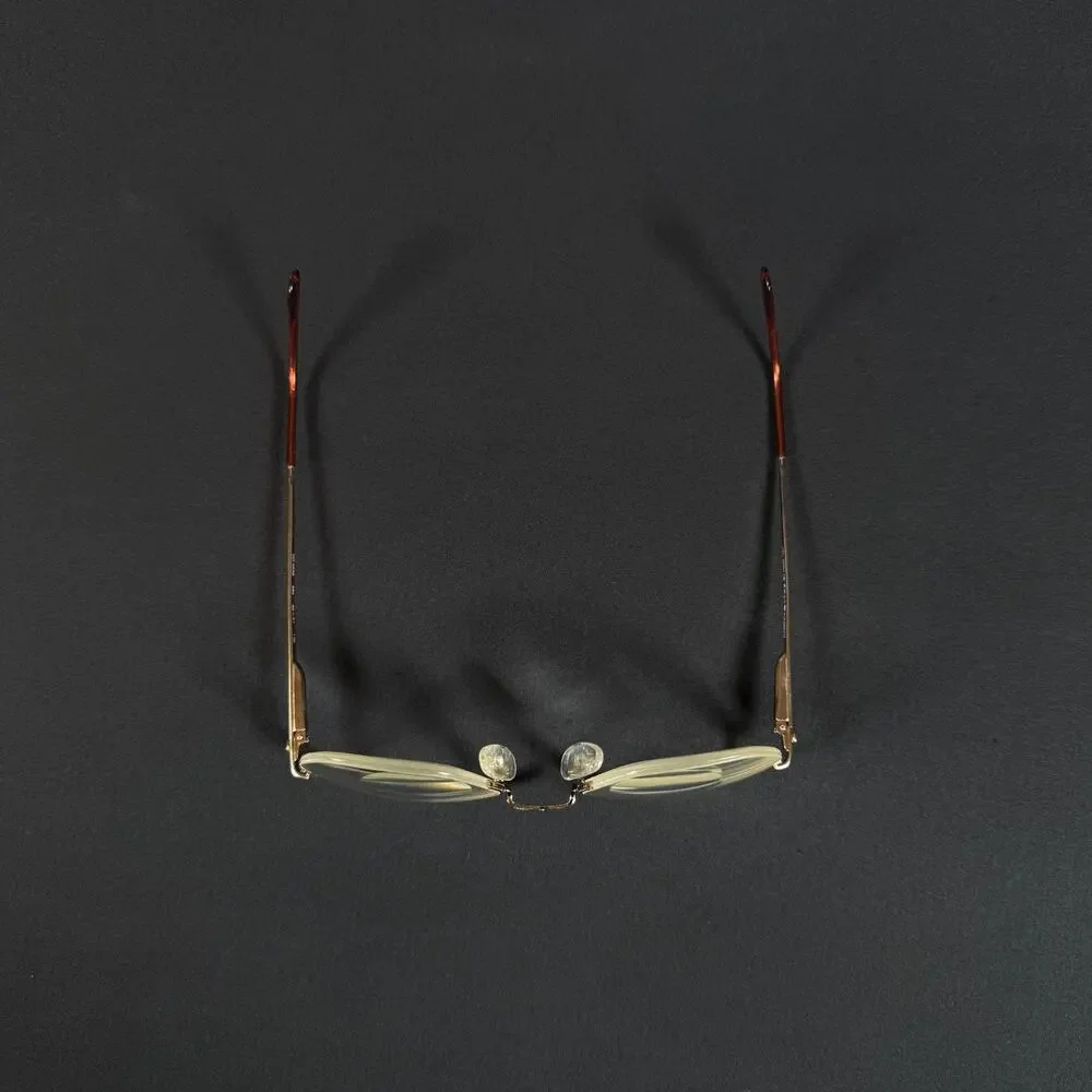 Florence Vogue VO3038 280 50-21-130 Gold Half Rim Eyeglasses Only Frame